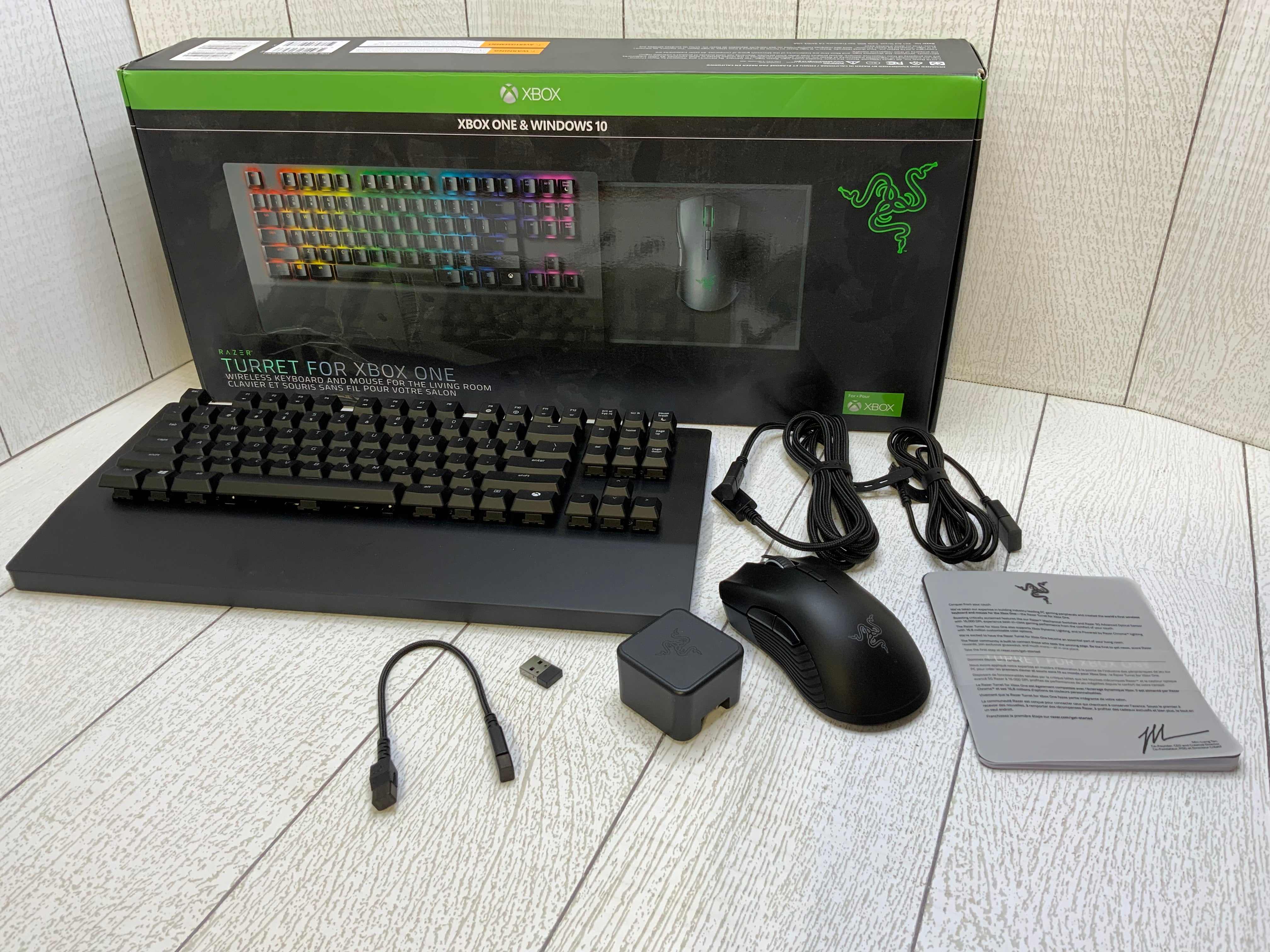Razer Turret Wireless Mechanical Gaming Keyboard & Mouse Combo for PC (7922223841518)